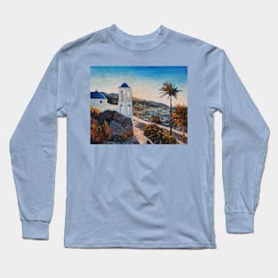 Greek sunrise Long Sleeve T-Shirt